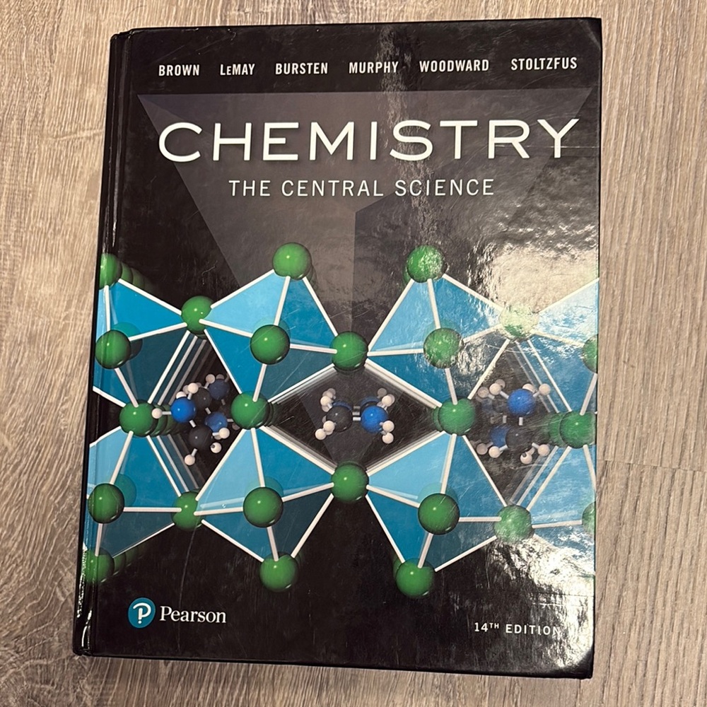 Pearson Chemistry: The Central Science 14th Edition